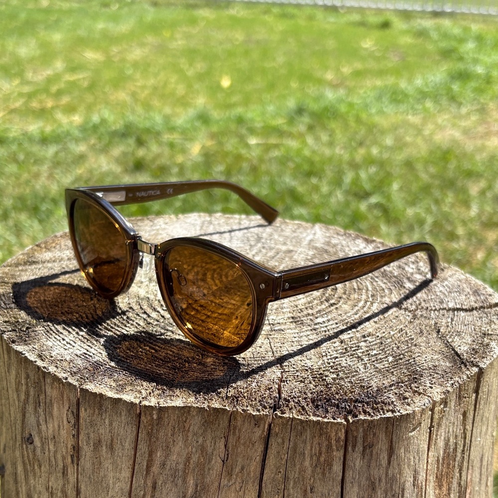 Nautica Brown Sunglasses for Women